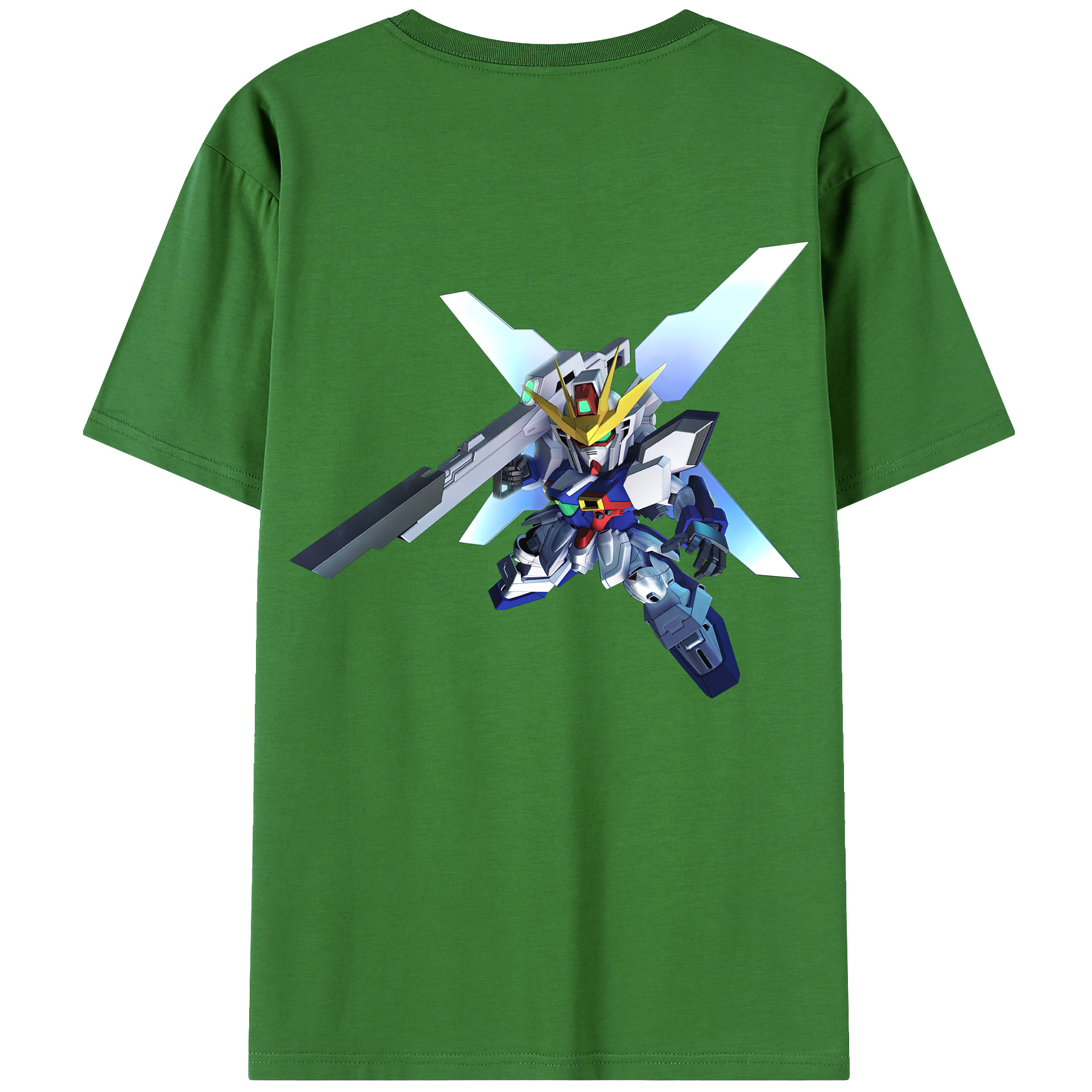（画像用） 機動戦士ガンダム Mobile Suit Gundam レディース半袖Tシャツ(バックプリント)